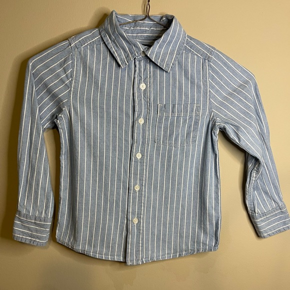 Oshkosh Boys Button Down Long-sleeve Shirt - Picture 2 of 4